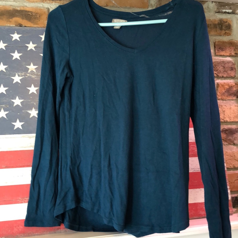 Dark teal sweater
